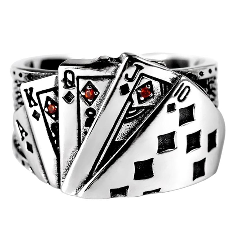 Poker Player Ring