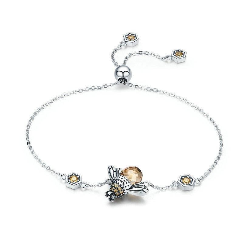 The Bee Story Honeycomb Bracelet